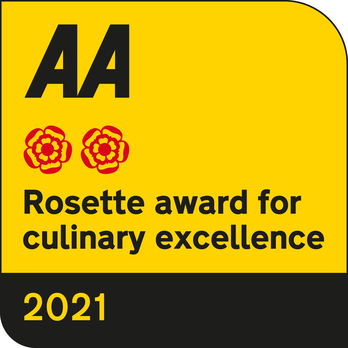 Rosette for culinary excellence